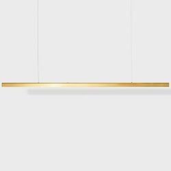 Anour I Model Cordless Aura Hanglamp - 300 cm - Gepolijst messing