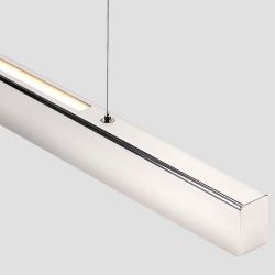 Anour I Model Cordless Aura Hanglamp - 300 cm - Gepolijst roestvrij staal
