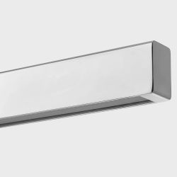 Anour I Model Wandlamp - 150 cm - Gepolijst roestvrij staal