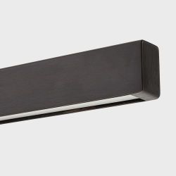 Anour I Model Wandlamp - 200 cm - Gebruind koper