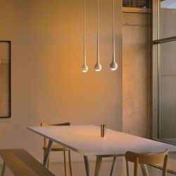 Grau Falling Sun Chandelier 6 - Zwart