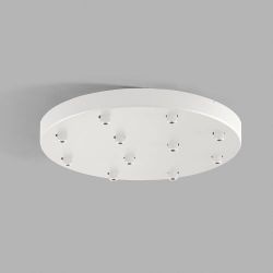Light-Point Ceiling Base Plafondkap voor 11 lampen - 40 cm - Wit 