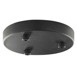 Light-Point Ceiling Base Plafondkap voor 3 lampen - 20 cm - Zwart 
