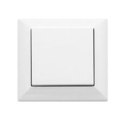 Casambi - BLE 55 rocker Wandschakelaar - Enkel - Wit