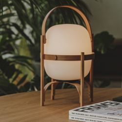 Santa & Cole Cestita Bateria Tafellamp - Wit