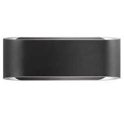 Light-Point Aura W1 Wandlamp - Zwart