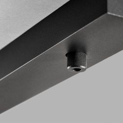 Light-Point Ceiling Base Plafondkap voor 3 lampen - 100 cm - Zwart 