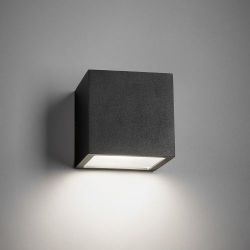 Light-Point Cube XL Down Led Wandlamp - Zwart 