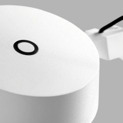 Light-Point Dark T1 Tafellamp met tafelklem - Wit 