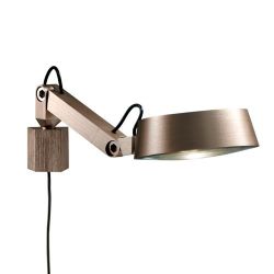 Light-Point Dark W1 Wandlamp - Rose goud 