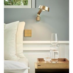 Light-Point Dark W1 Wandlamp - Rose goud 