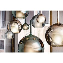 Penta Glo Medium Hanglamp - Groen - 200 cm