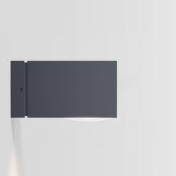 IP44 Como Down Wandlamp - Antraciet