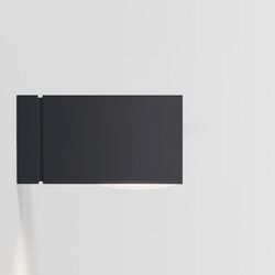 IP44 Como Down Wandlamp - Zwart