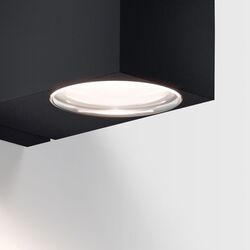 IP44 Como Down Wandlamp - Zwart