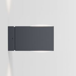 IP44 Como Wandlamp - Antraciet