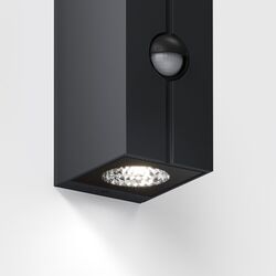 IP44 Cut Control Wandlamp - Zwart
