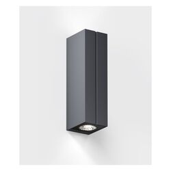 IP44 Cut Wandlamp - Antraciet