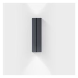 IP44 Cut Wandlamp - Antraciet