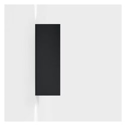 IP44 Cut Wandlamp - Zwart