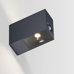 IP44 Eye Control Wandlamp - Antraciet