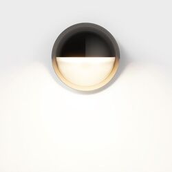 IP44 Las.2 Wandlamp - Zwart