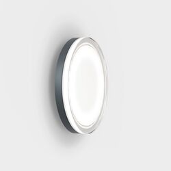 IP44 Lisc Wandlamp - Antraciet