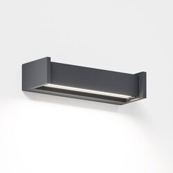 IP44 Slat One Wandlamp - Antraciet