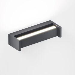IP44 Slat One Wandlamp - Antraciet