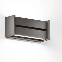 IP44 Slat Wandlamp - Bruin