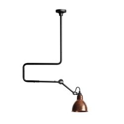 DCW Editions Lampe Gras N312 - Zwart - Ruw koper