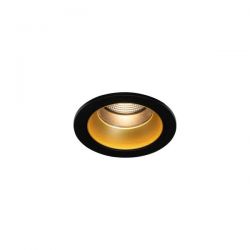 Key Light Alpha R Inbouwspot - Zwart Goud