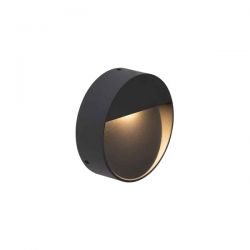 Key Light Bolti R Wandlamp IP65 - Donkergrijs