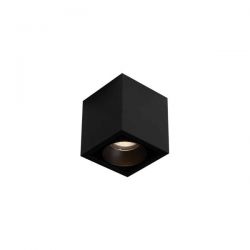 Key Light Cube R Opbouwspot - Zwart