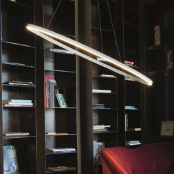 Nemo Ellisse Minor Up Hanglamp - Wit