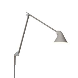 Louis Poulsen NJP Wall Long Wandlamp - 3000K - Lichtgrijs