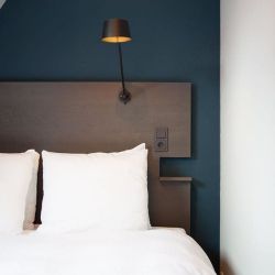 Tonone Bolt Bed Sidefit Wandlamp met stekker - Wit