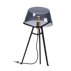 Tonone Ella Tafellamp - Zwart - Grijs