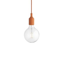 Muuto E27 Hanglamp LED - Licht oranje