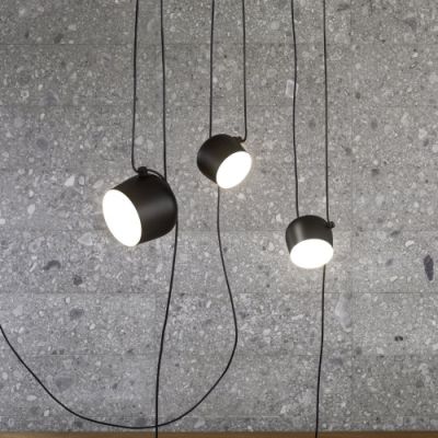 Flos Aim Small Hanglamp - Zwart