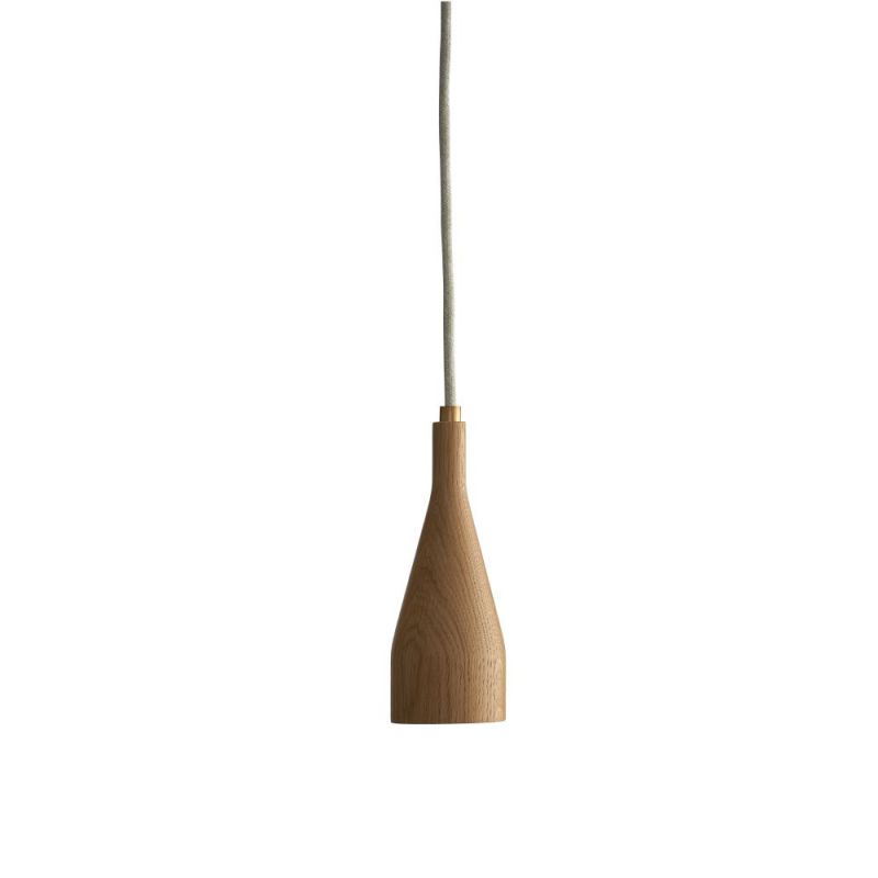 fundament Dan Uitbeelding Hollands Licht Timber Hanglamp 6,8 cm - Bruin - online kopen | Light Matters