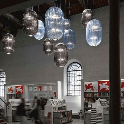 Foscarini Plass Grande LED Hanglamp - Grijs