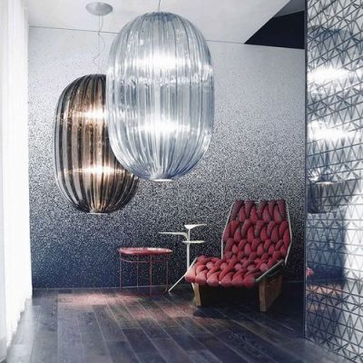 Foscarini Plass Grande LED Hanglamp - Grijs