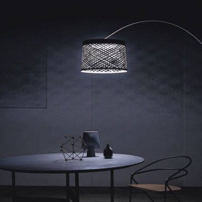 Foscarini Twiggy Grid Vloerlamp - Grijs
