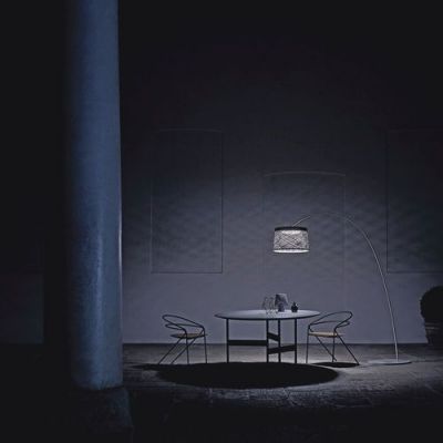 Foscarini Twiggy Grid Vloerlamp - Grijs