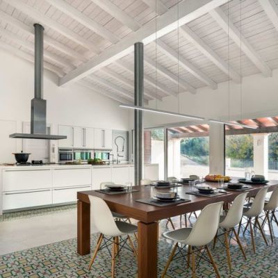 Flos Super Line Hanglamp - 3000K - Zwart