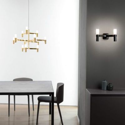 Nemo Crown Minor Kroonluchter - Wit