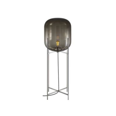 Pulpo Oda Large Vloerlamp - Grijs - Chroom