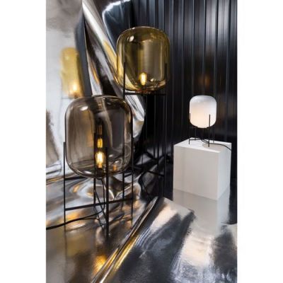 Pulpo Oda Large Vloerlamp - Amber - Zwart