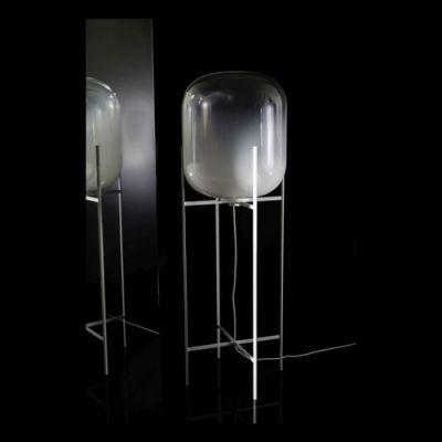 Pulpo Oda Large Vloerlamp - Grijs Acetato - Messing
